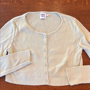 Princess Polly Green Button-Up Cardigan